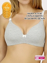  серыймеланж/белый