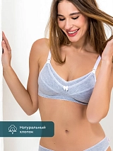  серыймеланж/белый