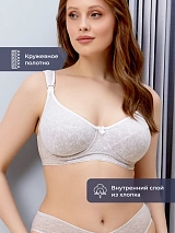  1К/бежевыймеланж/белый